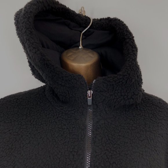 Fabletics black Lotta Cocoon zipper hoodie - Picture 3 of 9